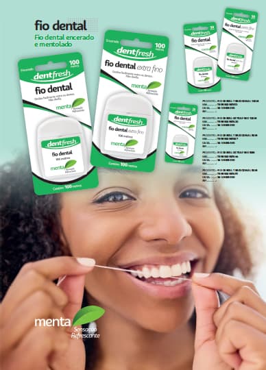 Fio dental Dentfresh