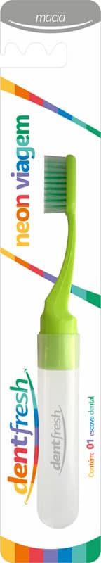 Escova dental Neon Viagem Dentfresh